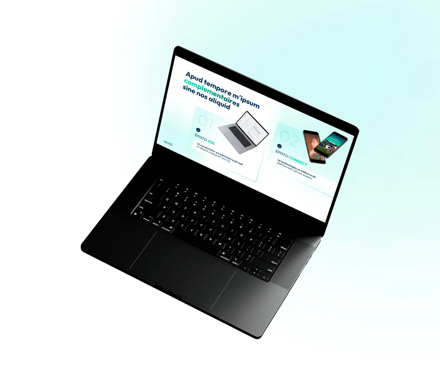 Réalisation Episto Laptop